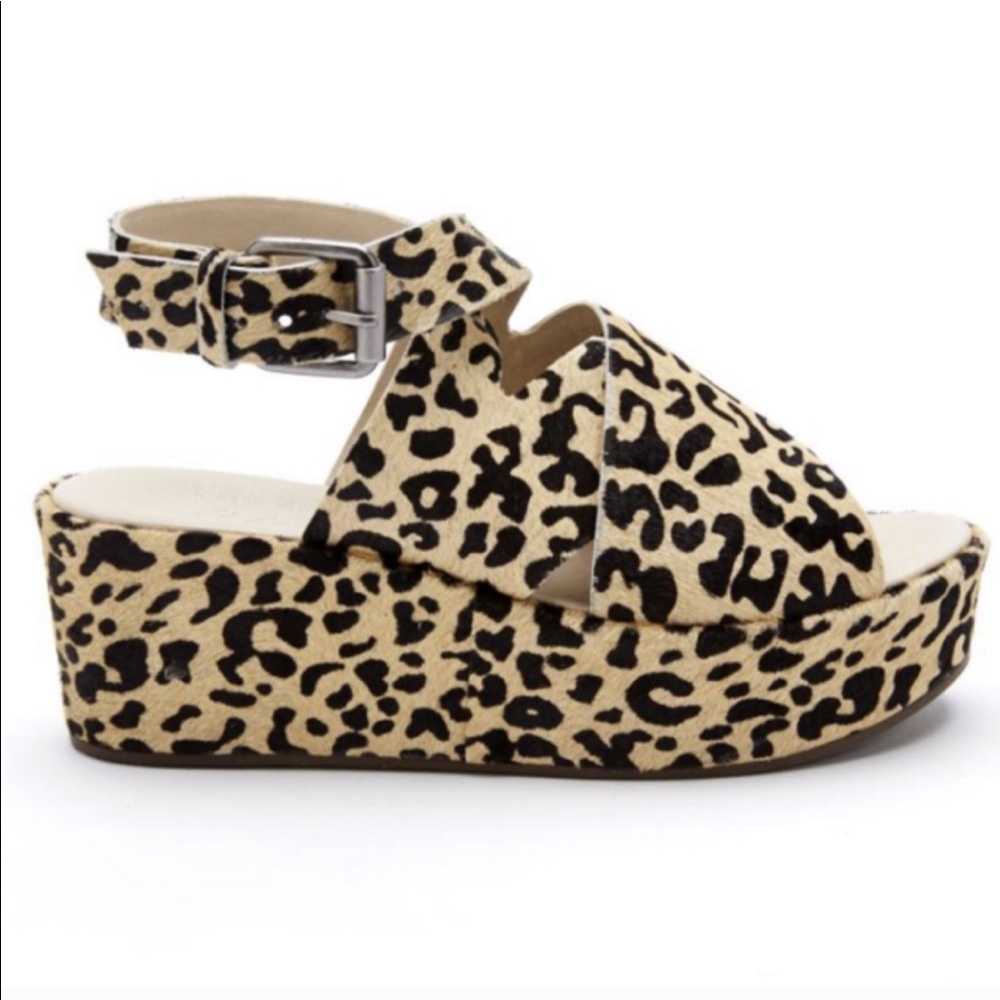 Matisse Runaway Leopard Sandals
